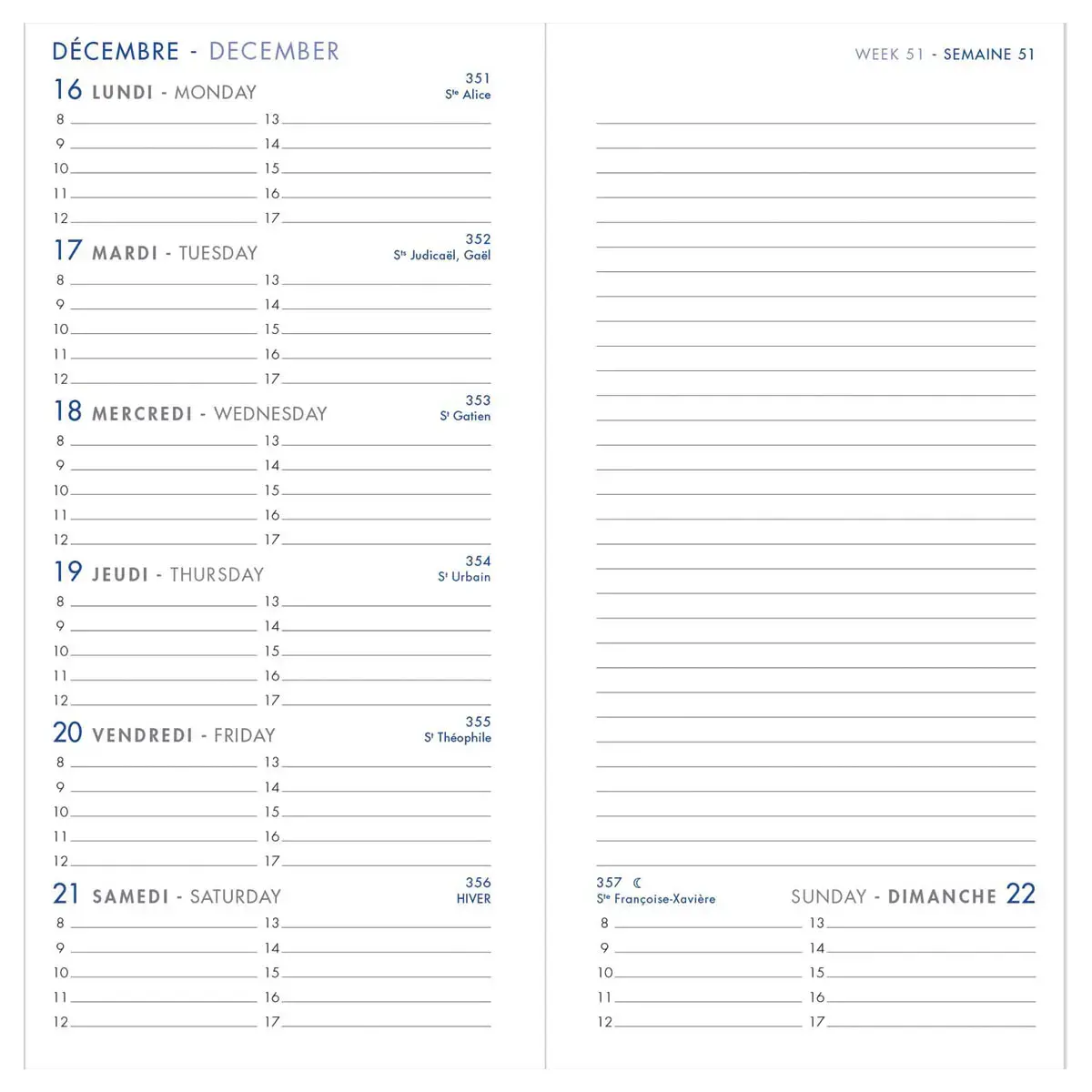 AG 7 NOTES 0917 TD ML Camargue bleu saph photo du produit