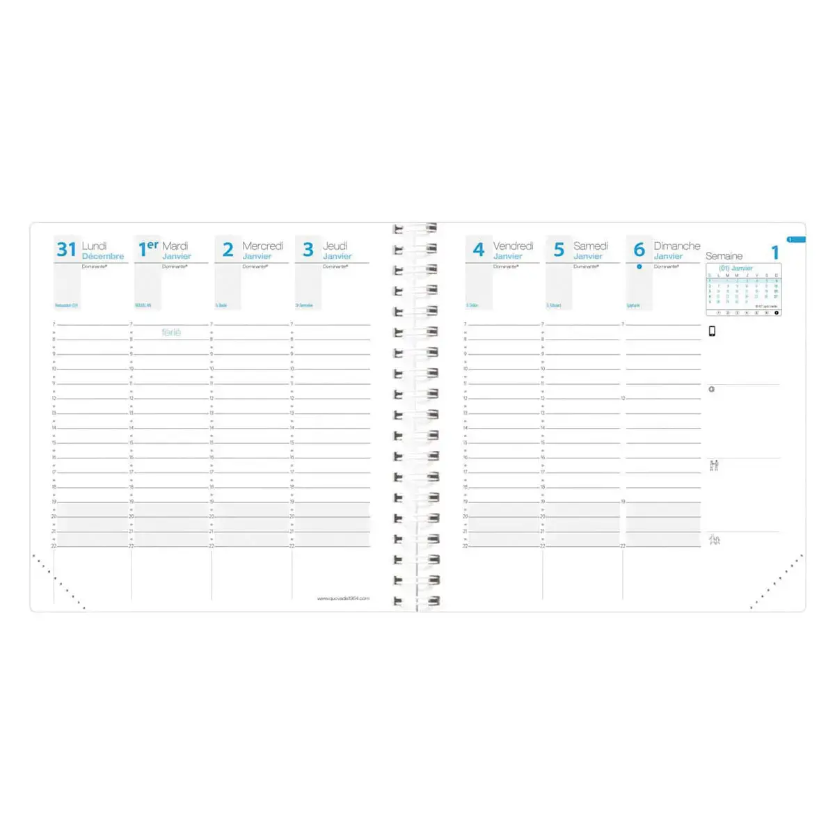 TIME&LIFE MEDIUM rep FR bleu irisé Elast photo du produit