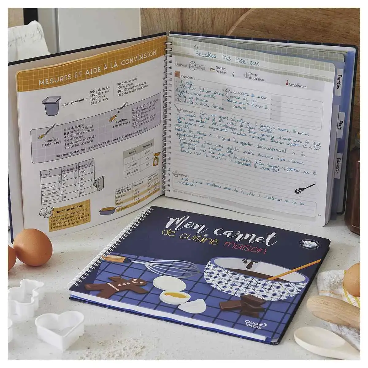 CARNET 24 CUISINE ENFANT FR ustensile photo du produit