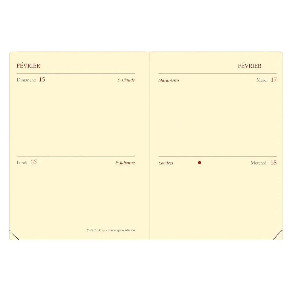 MINI 2 DAYS FR Marlow bordeaux photo du produit