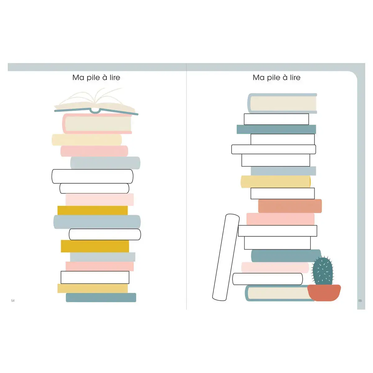 CARNET 21 LECTURE FR biblioth&egrave;que photo du produit