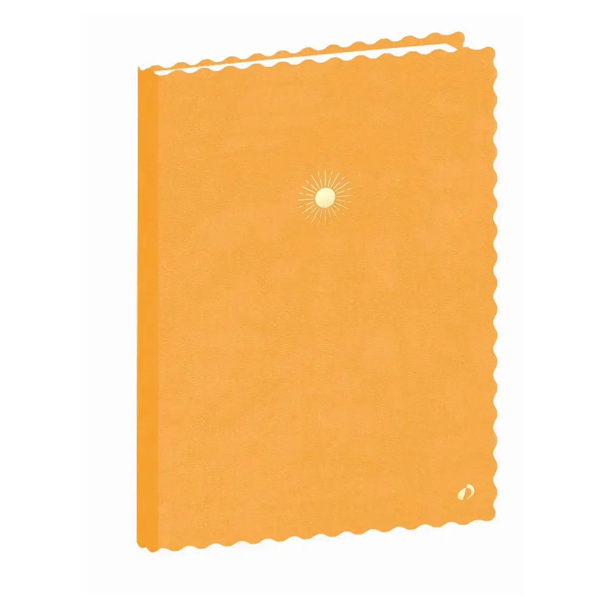 CARNET 21 lign&eacute; Fant festonn&eacute; jaune photo du produit