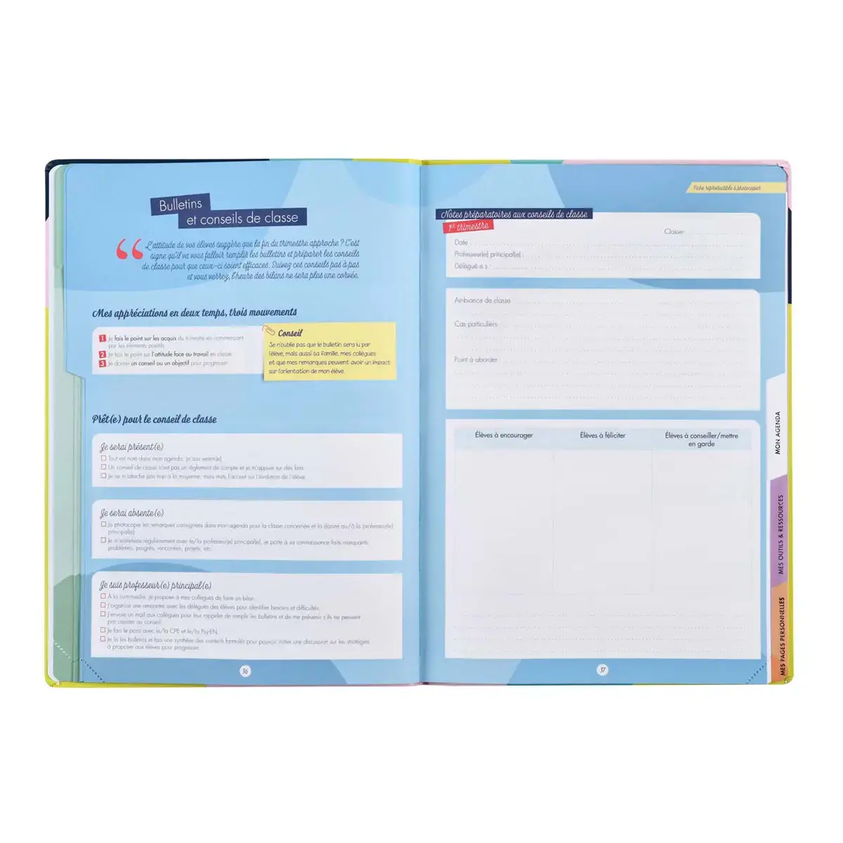 MON AGENDA PEDAGOGIQUE FR photo du produit
