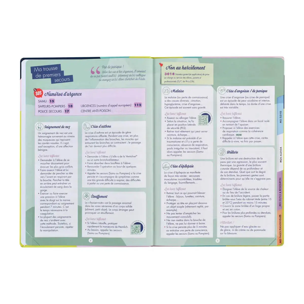 MON AGENDA PEDAGOGIQUE FR photo du produit