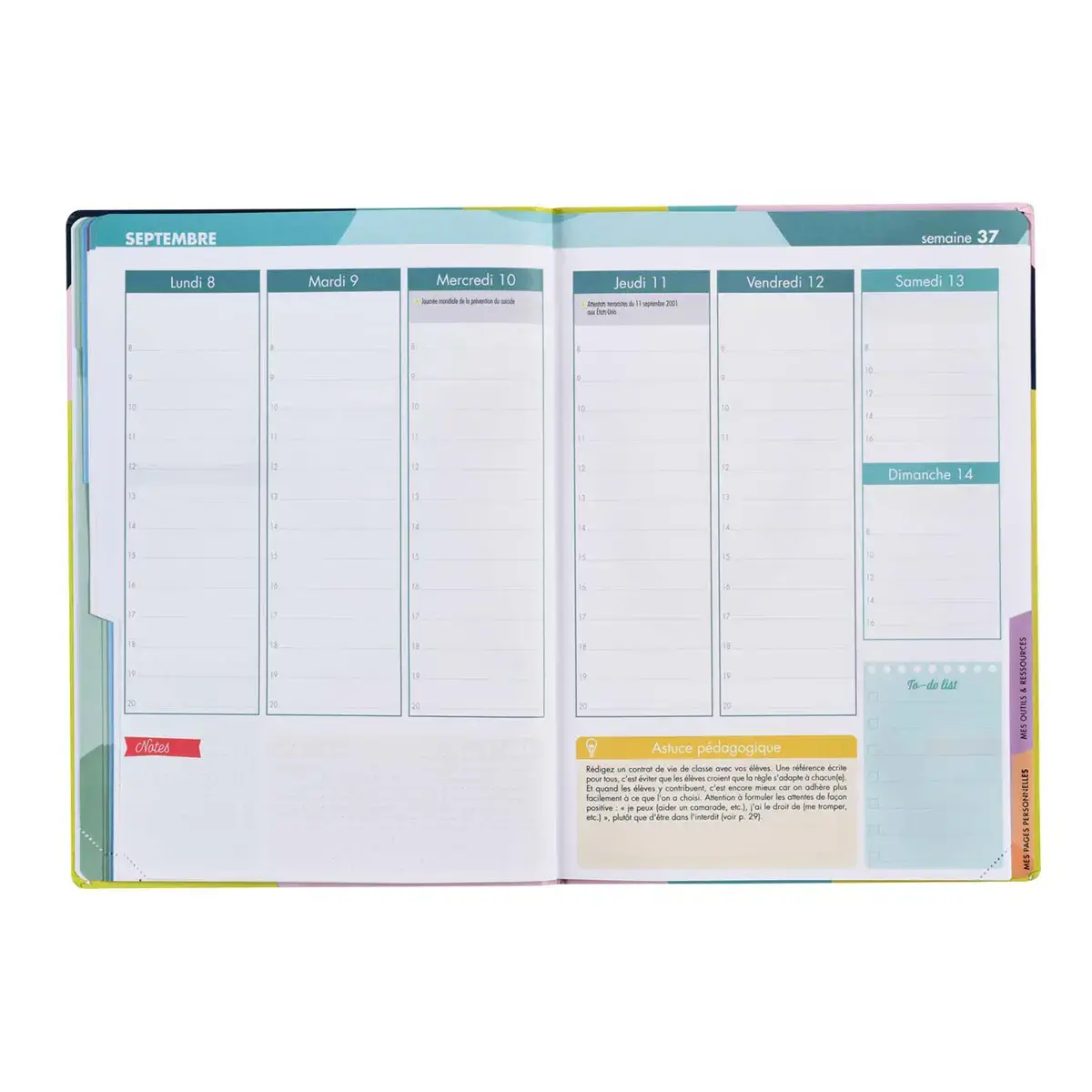 MON AGENDA PEDAGOGIQUE FR photo du produit