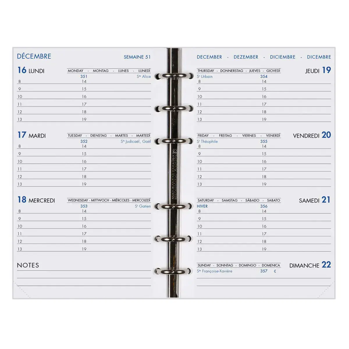 AG MODUL HEBDO 0915 TD ML Pekari hav pat photo du produit