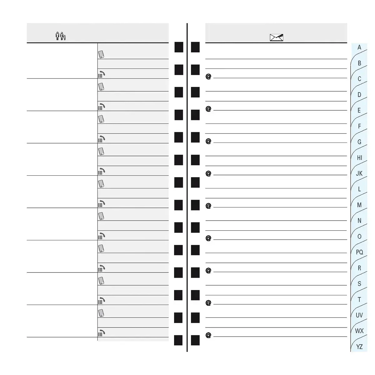 Répertoire poche Linicolor 9 x 13 photo du produit