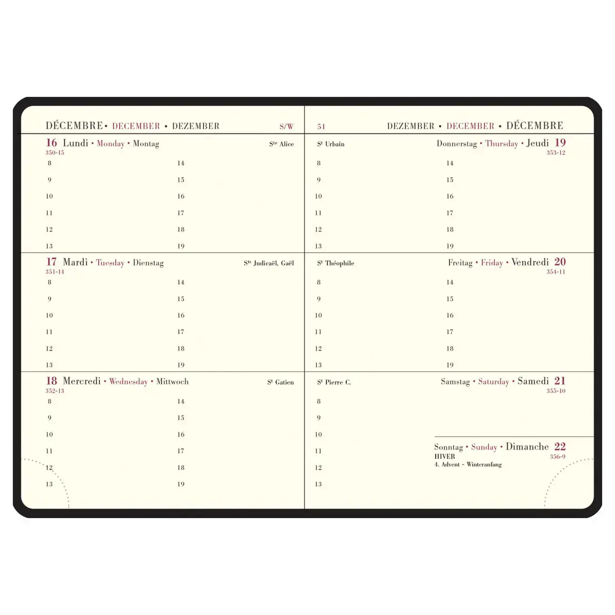 Recharge Semaine planifi&eacute;e 13 photo du produit