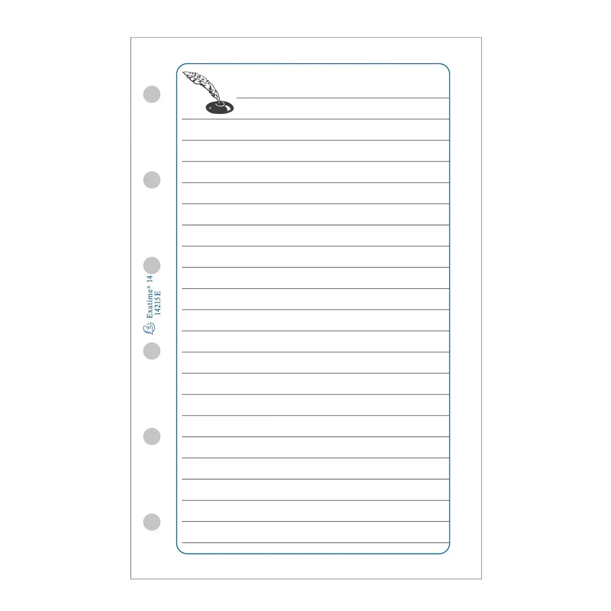 Recharge Exatime 17 notes photo du produit