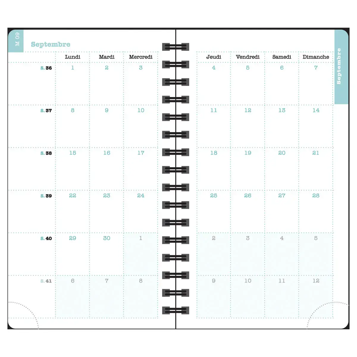 Semainier poche Lady 16S S. Adde Chats photo du produit