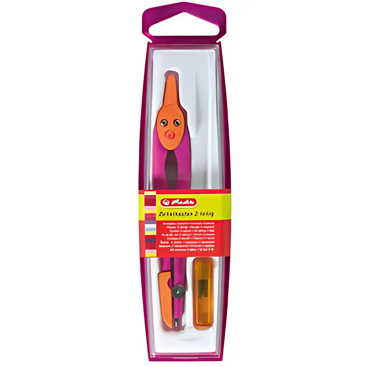 Boîte de compas 2 pièces - Assorti - Herlitz photo du produit