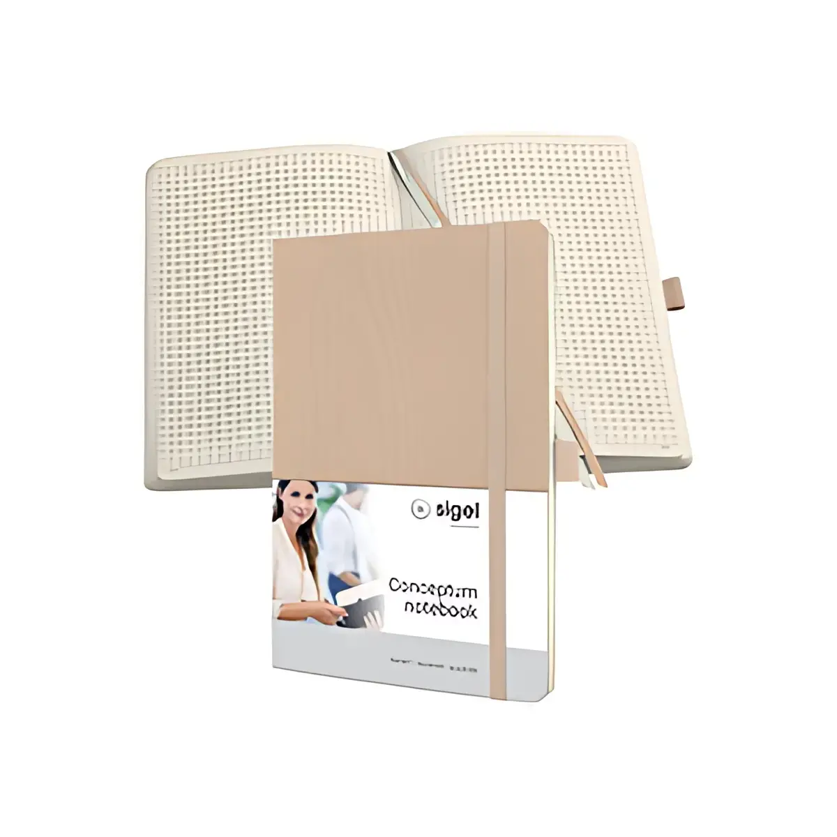 sigel Carnet de notes Conceptum, A5, ligné, rouge photo du produit