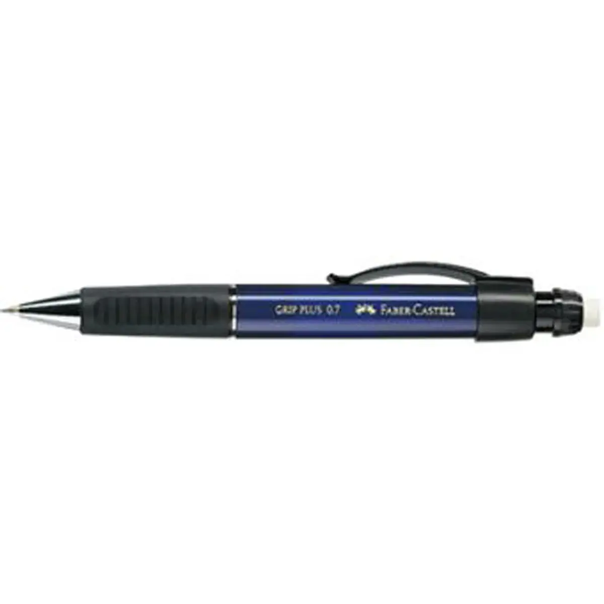 Porte-mines GRIP PLUS 1307 - Noir-m&eacute;tallique - Faber-Castell photo du produit