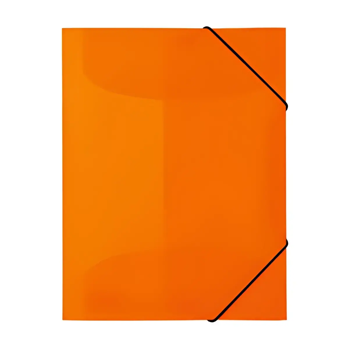 HERMA Chemise à élastiques, en PP, A3, orange fluo photo du produit