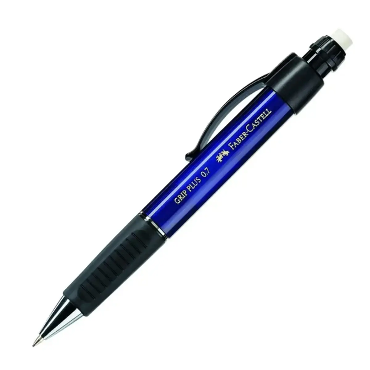 Porte-mines GRIP PLUS 1307 - Bleu-m&eacute;tallique - Faber-Castell photo du produit