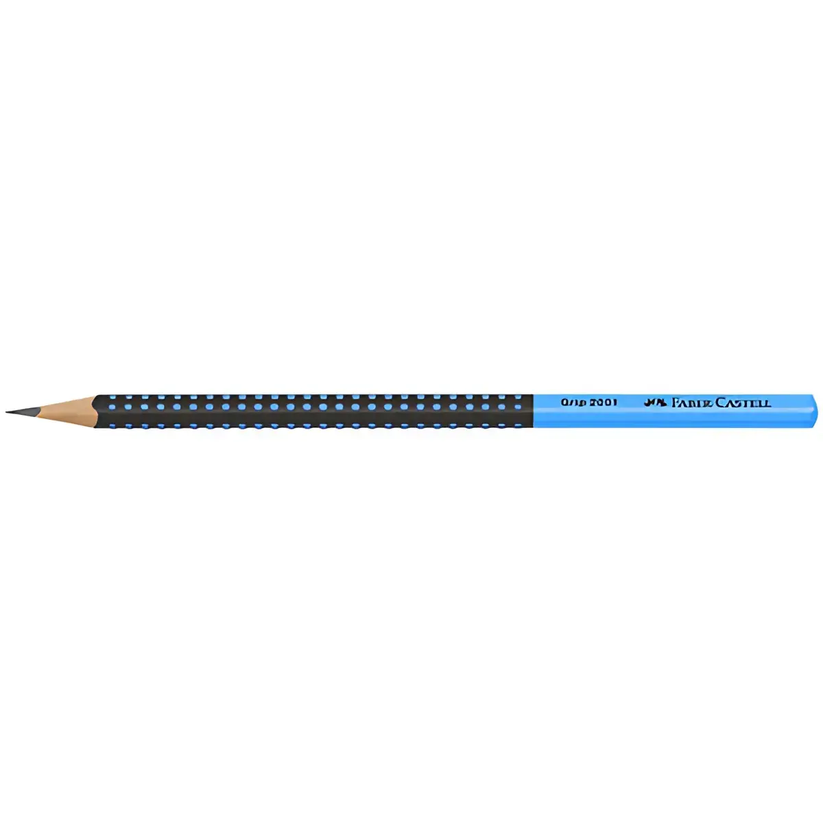 Crayon graphite GRIP 2001 TWO TONE - Bleu - Faber-Castell photo du produit
