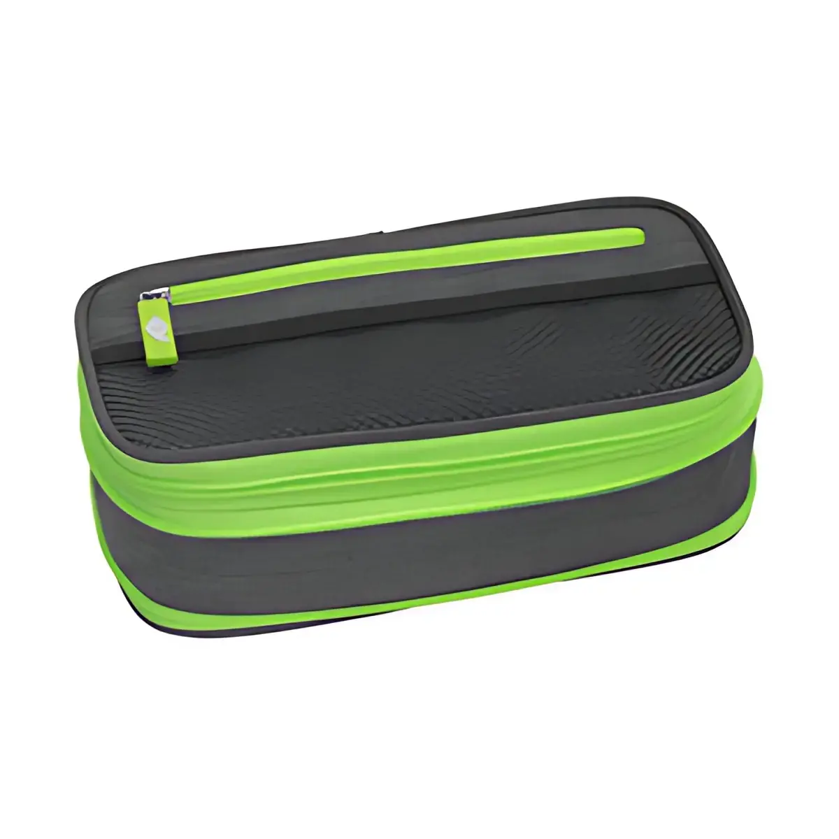 WEDO Trousse NEON Stretch avec rabat int&eacute;rieur, vert fluo photo du produit