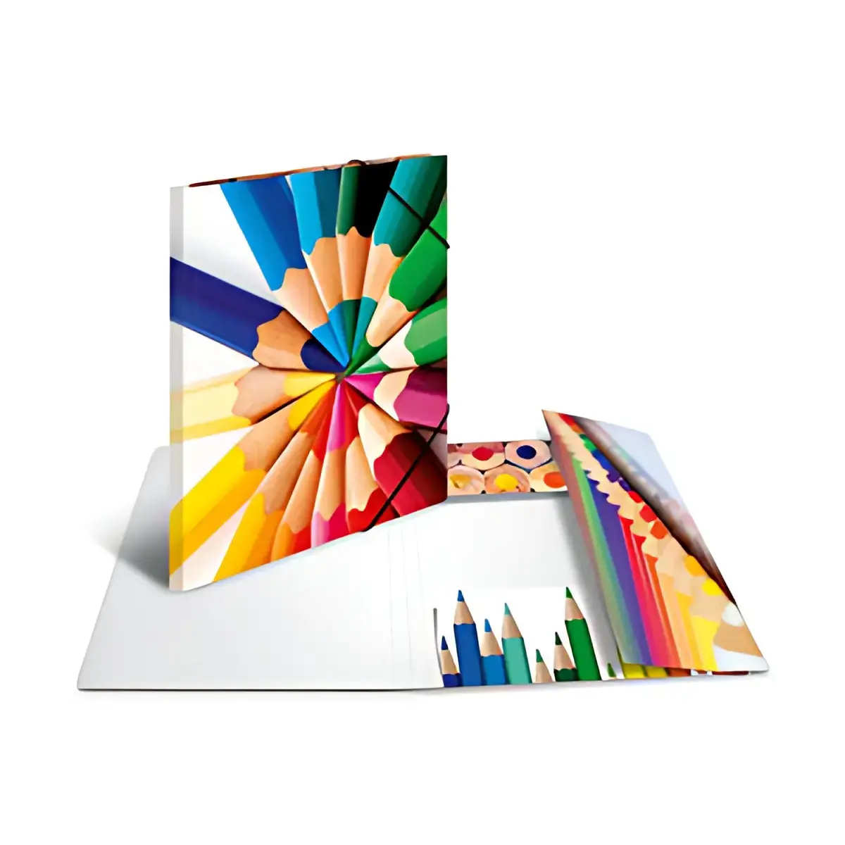 HERMA Chemise à élastiques 'Couleurs', carton, A3 photo du produit