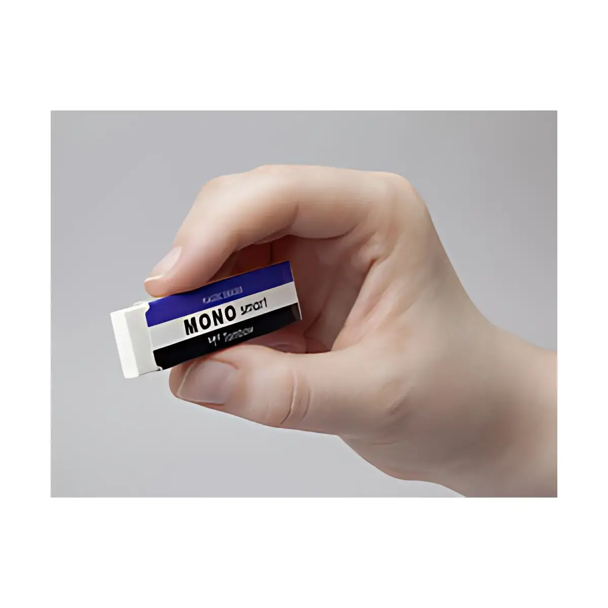 Tombow Gomme en plastique 'MONO smart', extra mince, blanc photo du produit