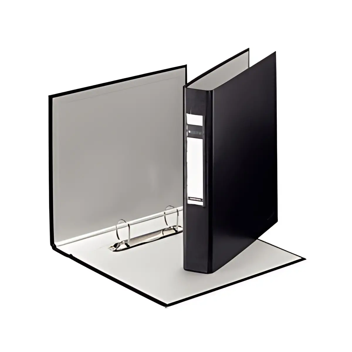 LEITZ Classeur à anneaux Standard, A5, noir, mécanisme à 2 photo du produit