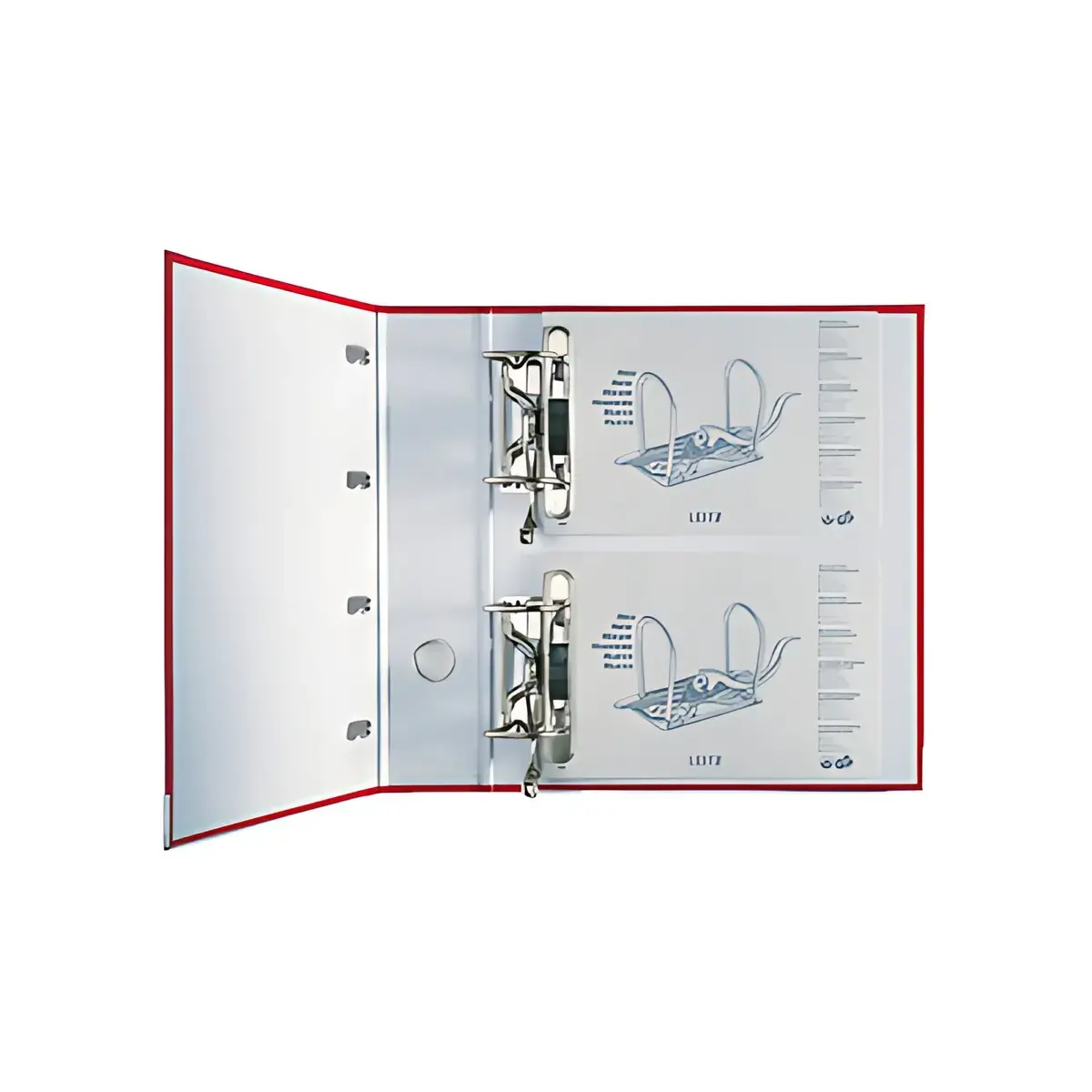 LEITZ Classeur à double mécanisme avec protection des bords photo du produit