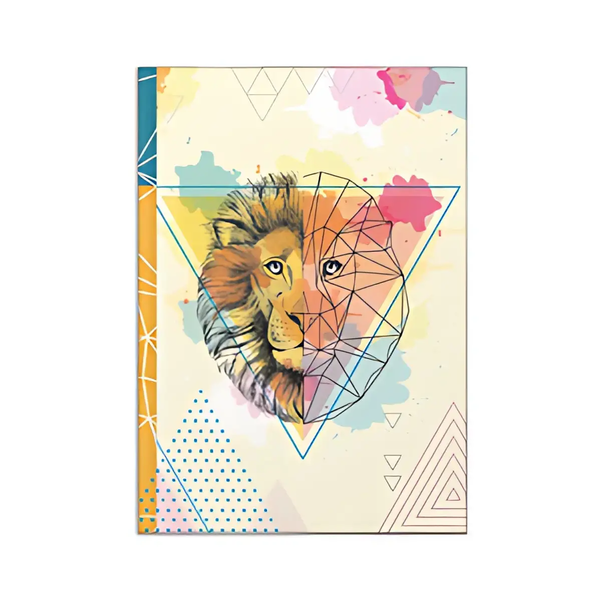 RNK Verlag Carnet de notes 'Lion', A4, 96 feuilles, uni photo du produit