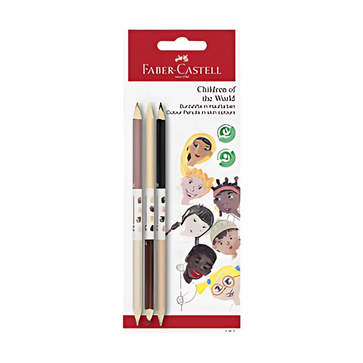 Crayon de couleur Children of the World - par 3 - Faber-Castell photo du produit
