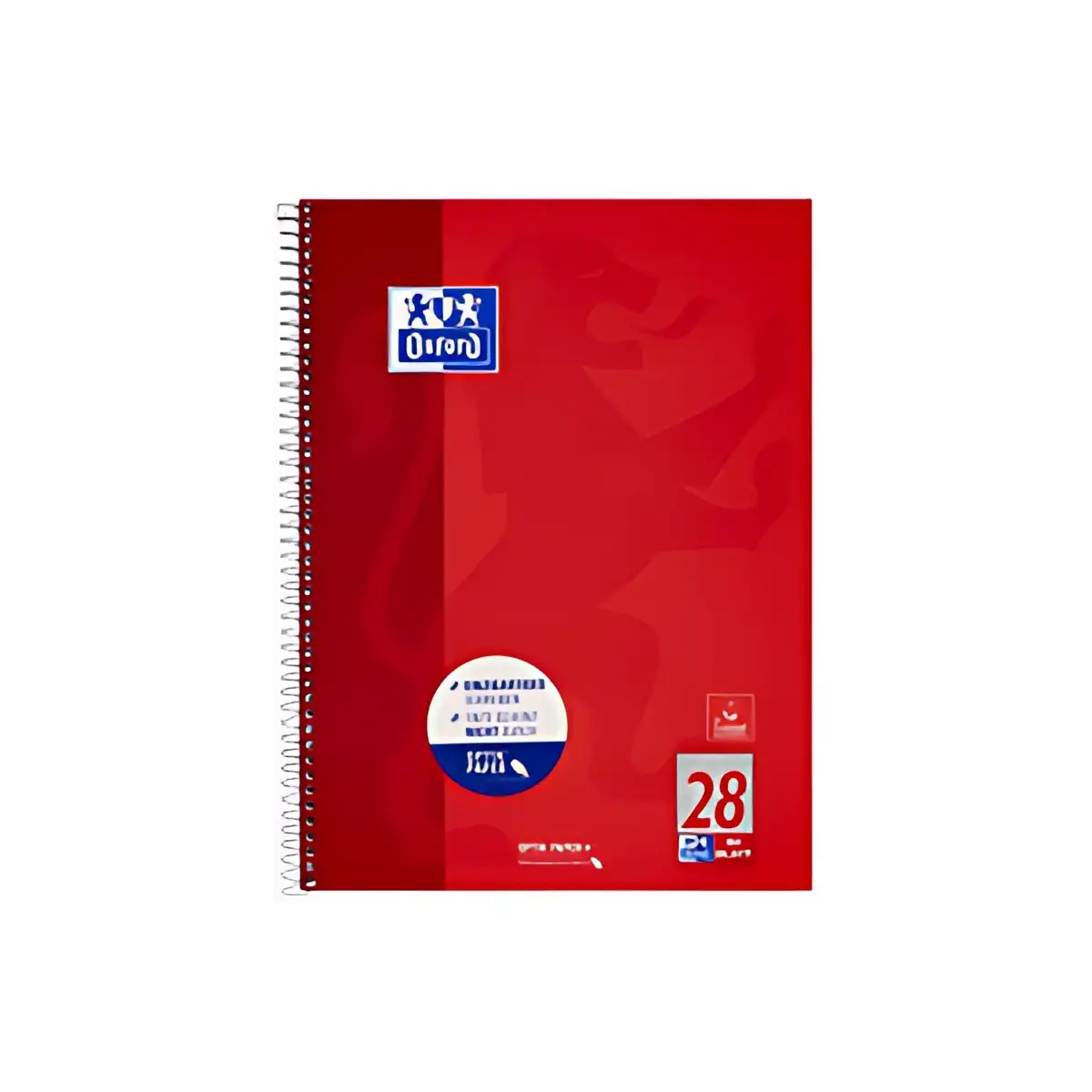 Oxford Cahier &agrave; spirale, A4+, quadrill&eacute;, 160 pages, photo du produit