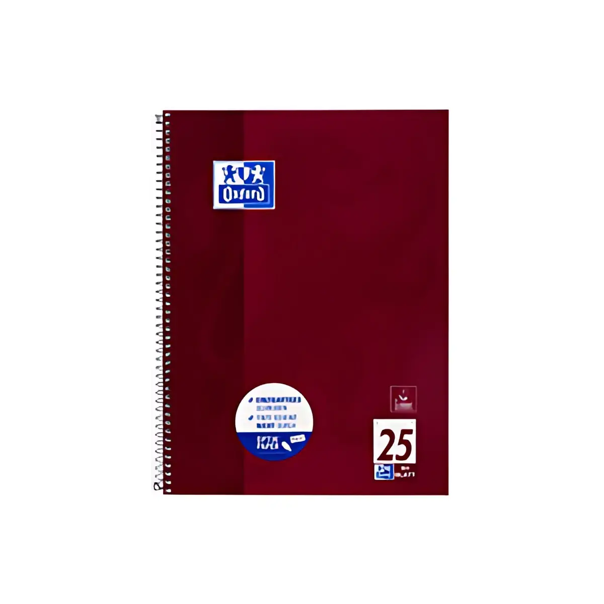 Oxford Cahier &agrave; spirale, A4+, quadrill&eacute;, 160 pages, photo du produit