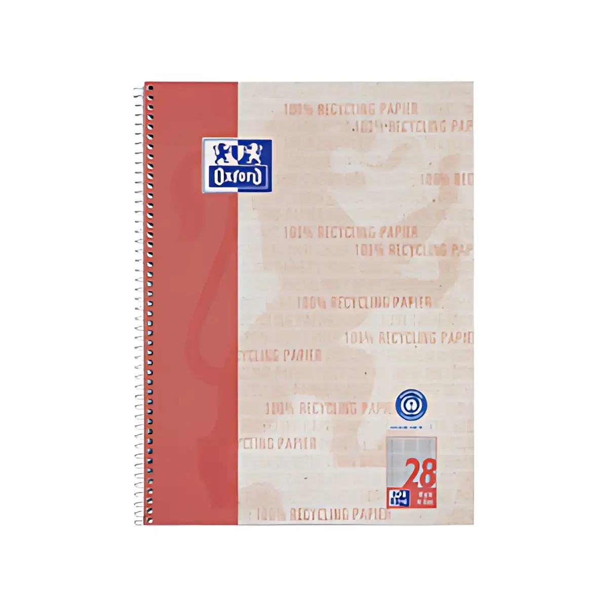 Oxford Cahier à spirales 'Recycling', A4+, quadrillé photo du produit