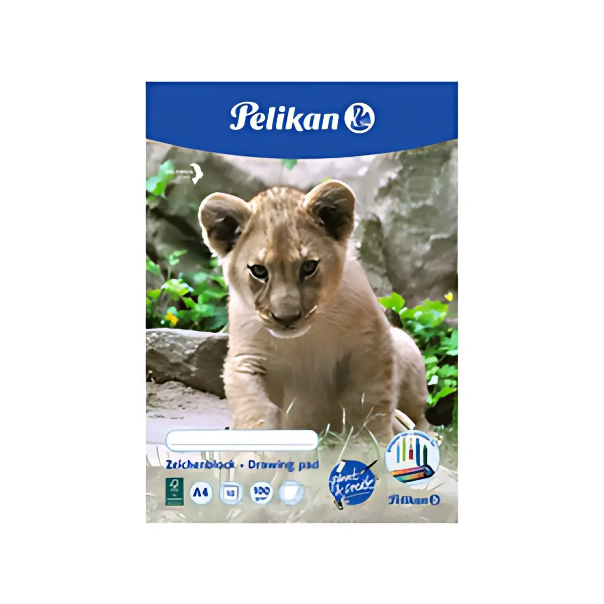 Pelikan Bloc à dessin C 4/20, A4, 100 g/m2, 20 feuilles photo du produit