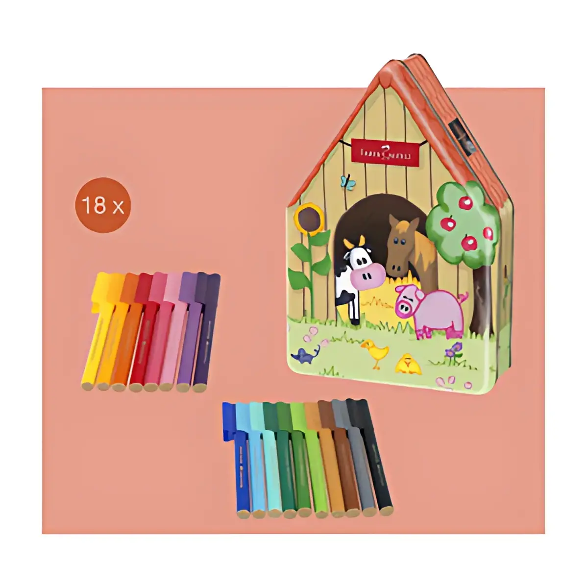 FABER-CASTELL Feutre CONNECTOR PEN, boîte de 18 photo du produit