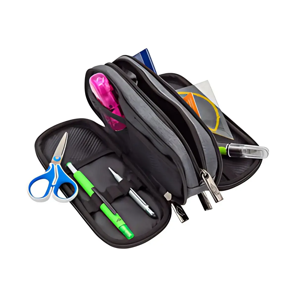 WEDO Trousse College, polyester, gris photo du produit