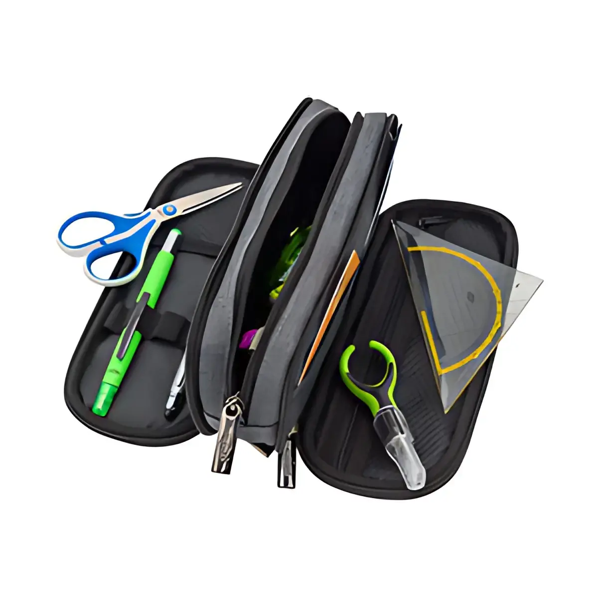 WEDO Trousse College, polyester, gris photo du produit