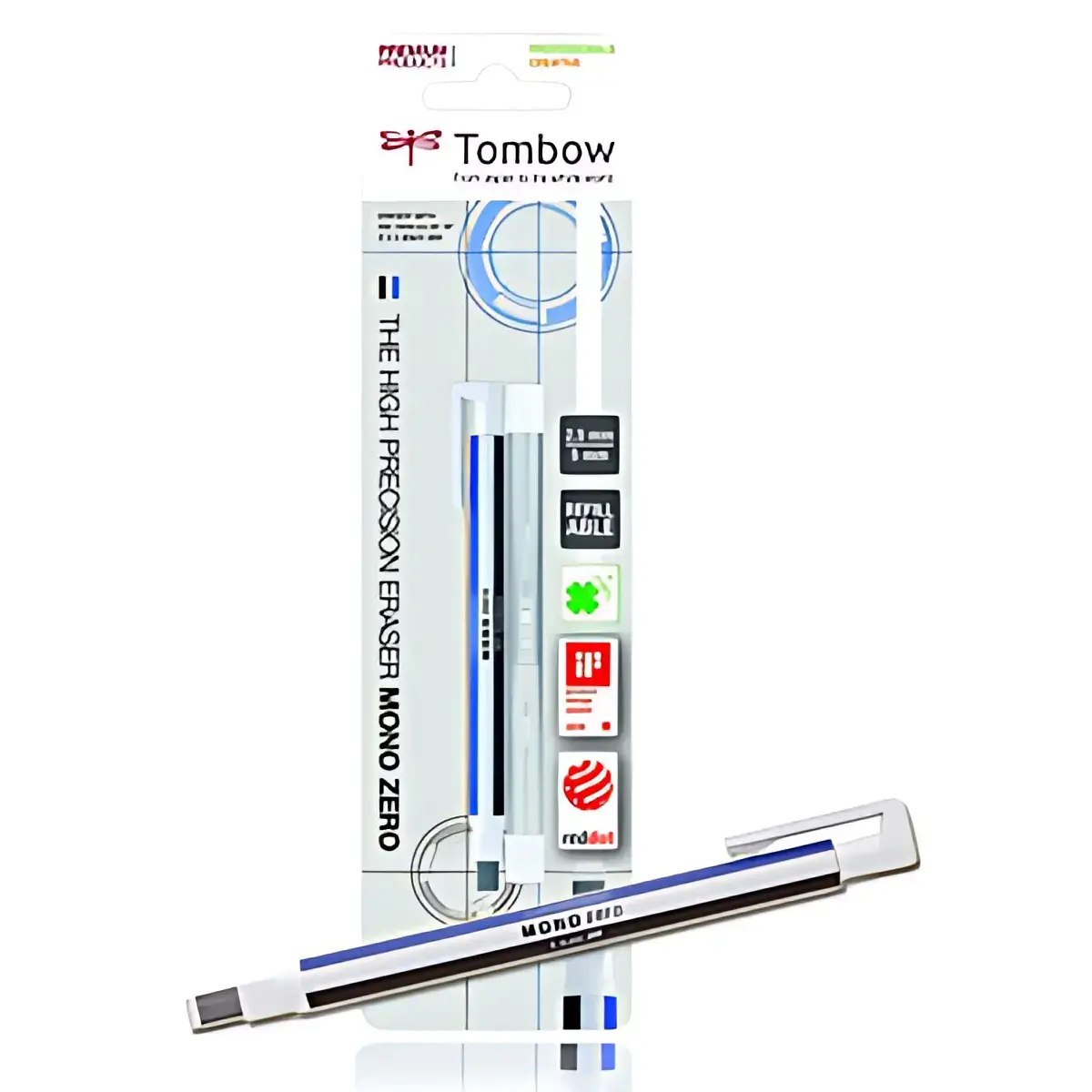 TOMBOW Stylo-gomme 'MONO zero', pointe angulaire photo du produit