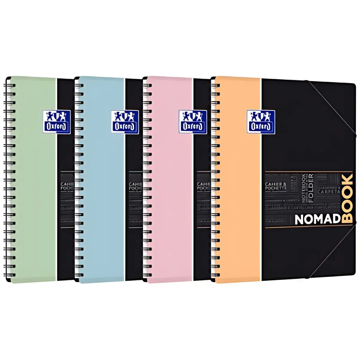 Oxford Etudiants Cahier NOMADBOOK Pastel, A4+, Sey&egrave;s photo du produit