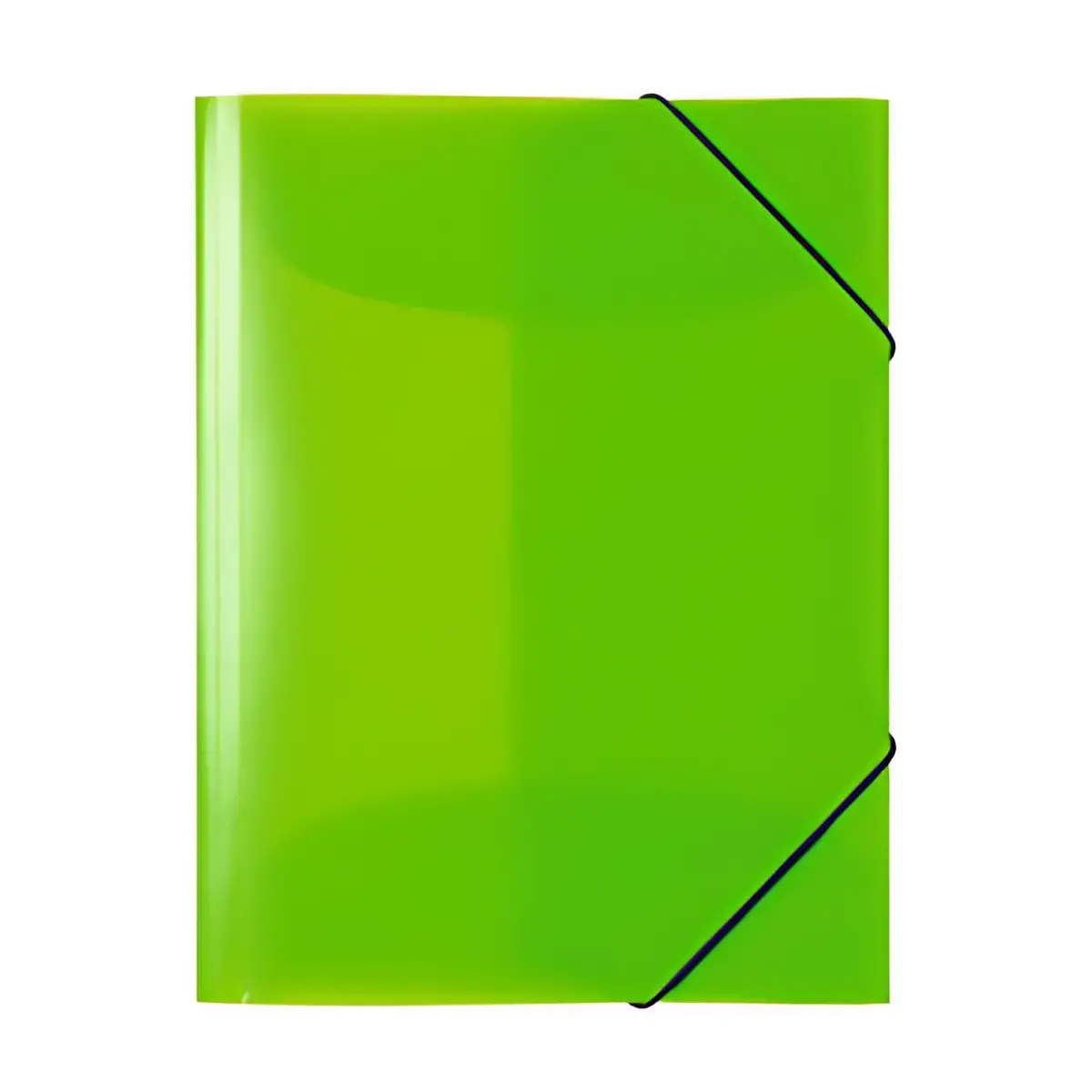 HERMA Chemise &agrave; &eacute;lastiques, en PP, A3, jaune fluo photo du produit