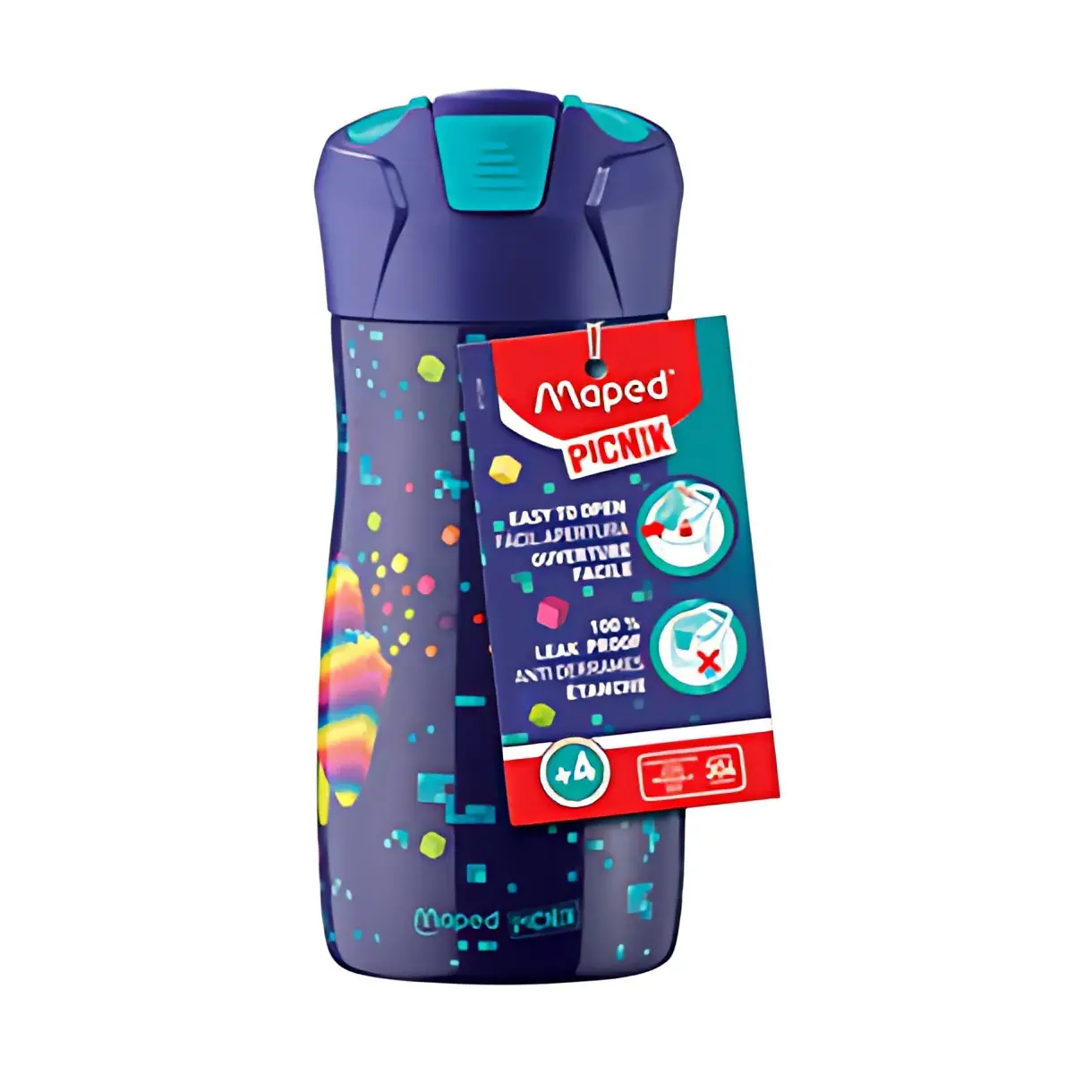 MAPED PICNIK Gourde PIXEL PARTY, 0,43 l photo du produit