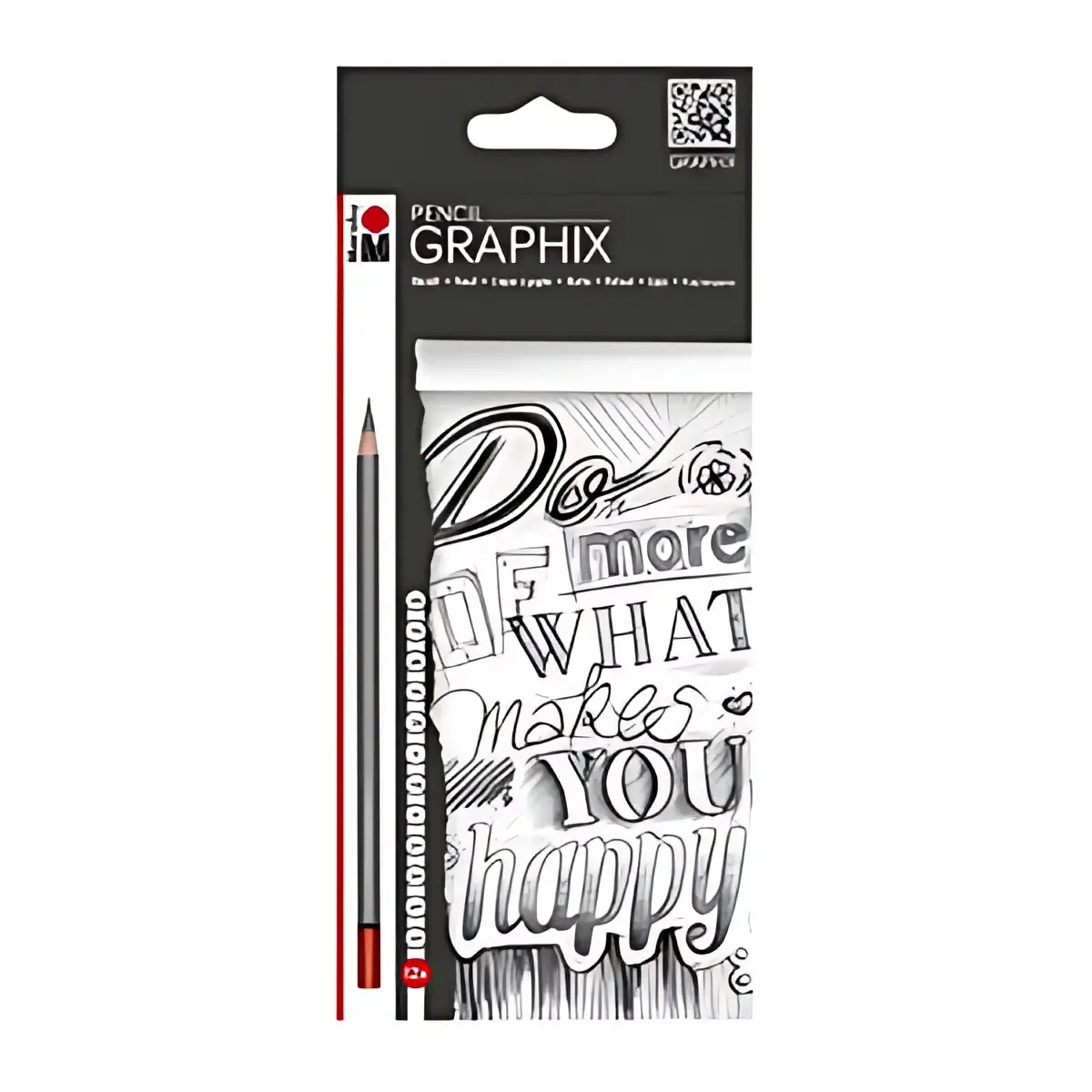 Marabu Crayon de papier 'GRAPHIX', étui de 12 en carton, photo du produit