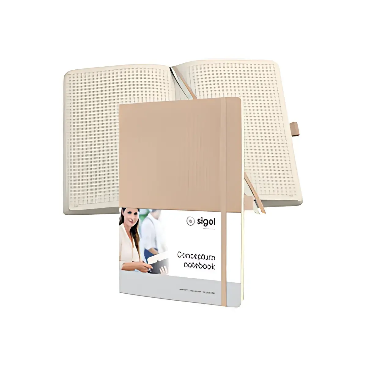 sigel Carnet de notes Conceptum, A4, quadrill&eacute;, rouge photo du produit