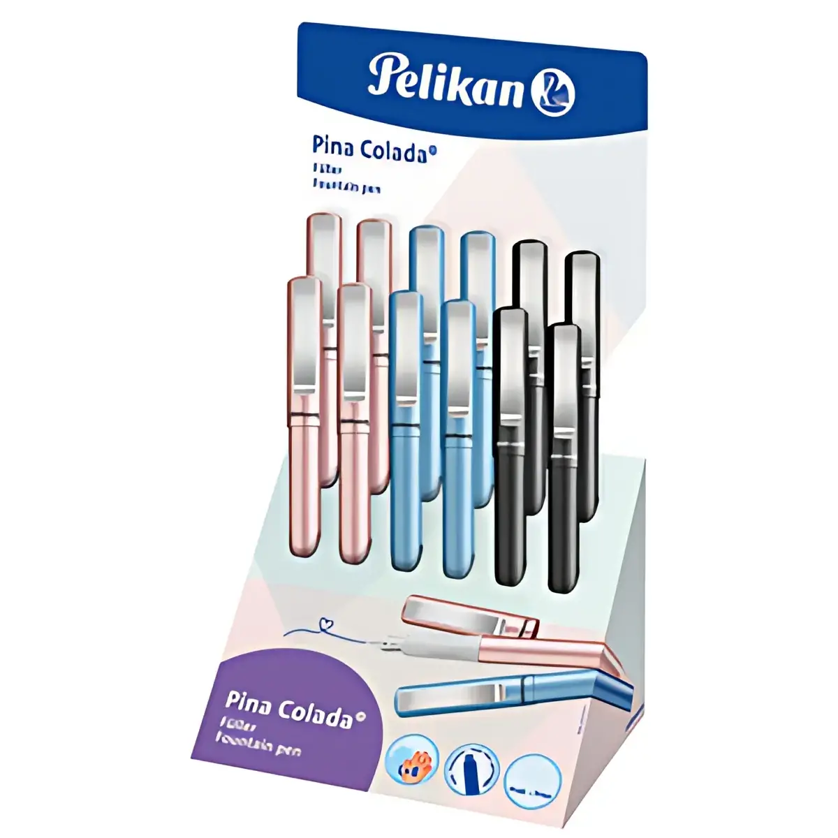 Pelikan Stylo plume Pina Colada, présentoir de 12 photo du produit