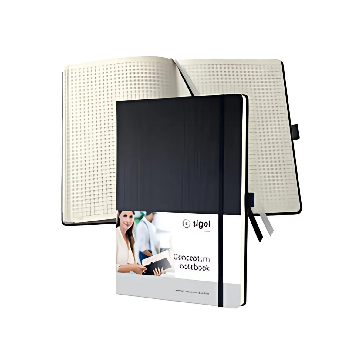 sigel Carnet de notes Conceptum, A5, quadrillé, beige photo du produit