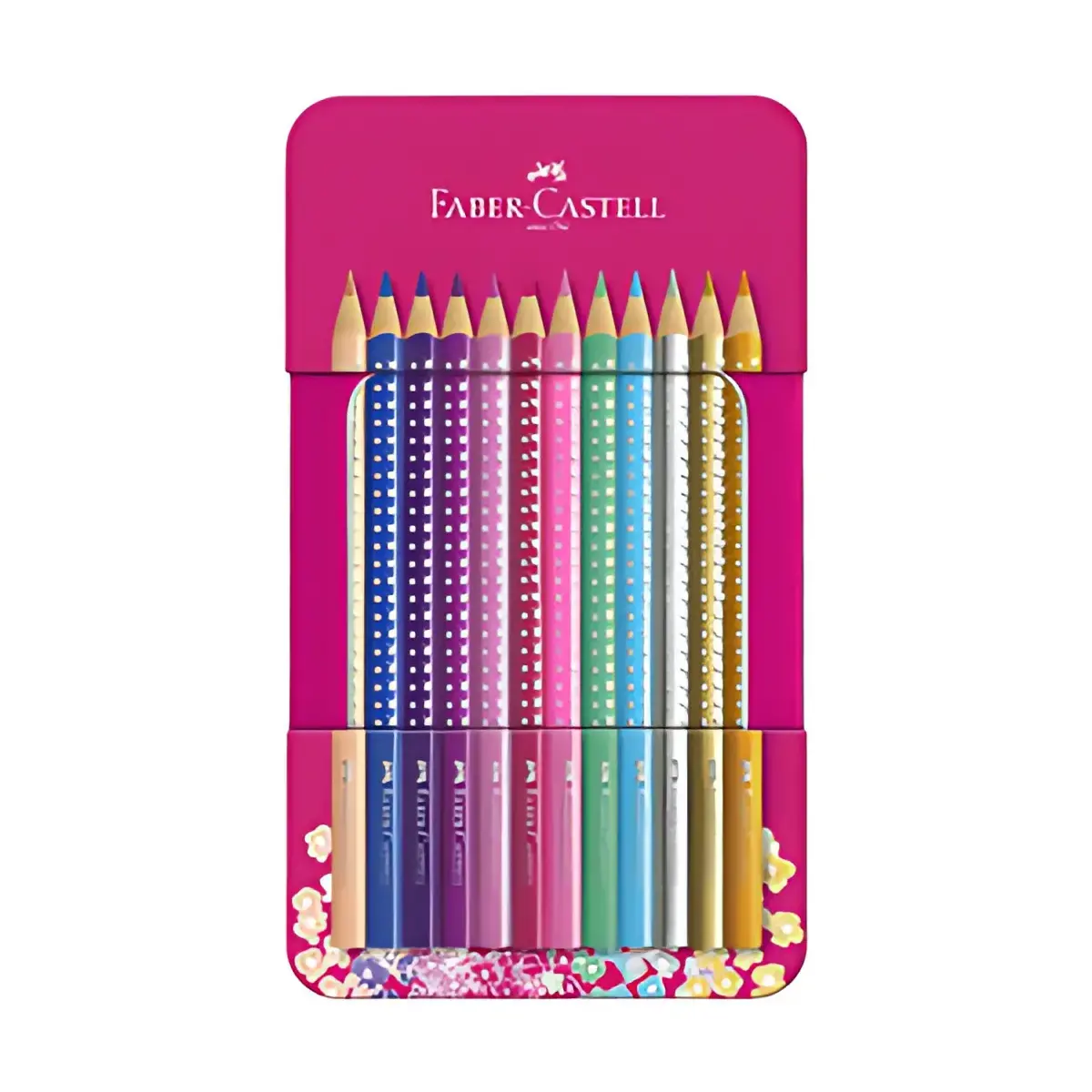 FABER-CASTELL Crayons de couleur triangulaires SPARKLE photo du produit