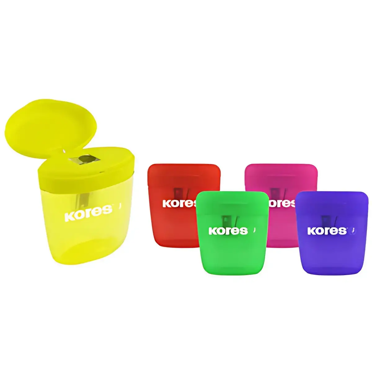 Kores Taille-crayons 'Deposito one', de couleurs assorties photo du produit