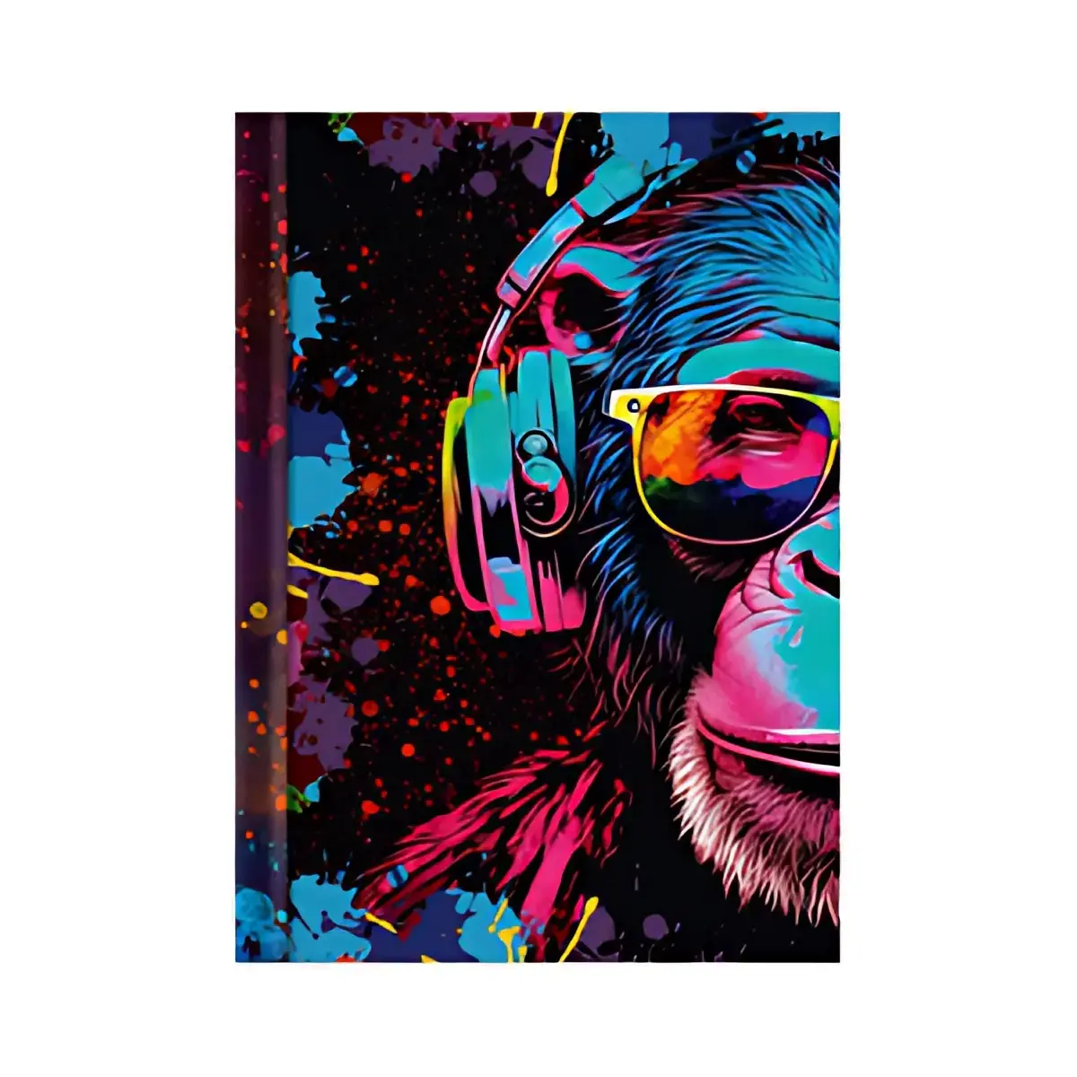 RNK Verlag Carnet de notes 'Neon', A4, 96 feuilles, uni photo du produit