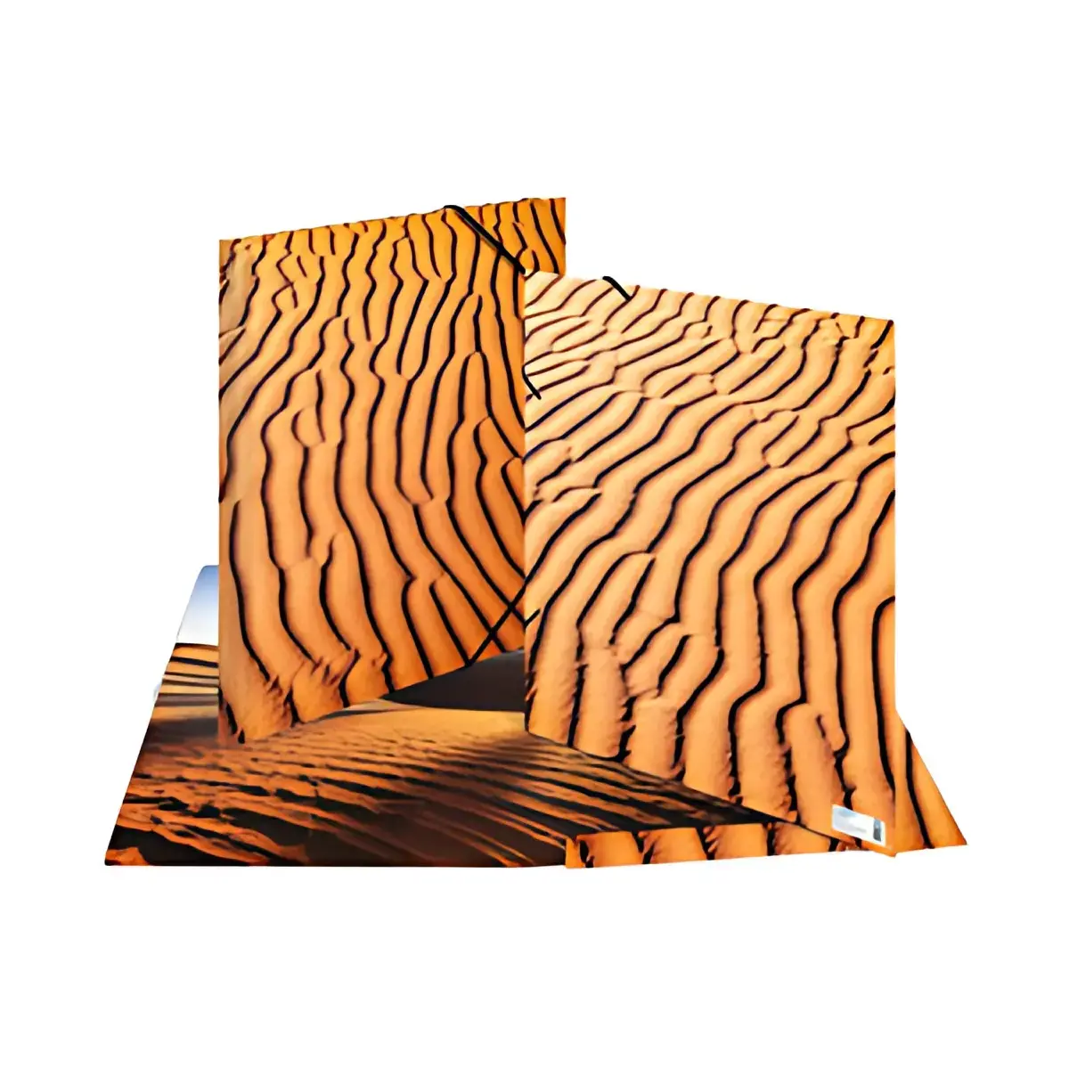 HERMA Chemise &agrave; &eacute;lastiques 'Nature', A3, carton, Water photo du produit