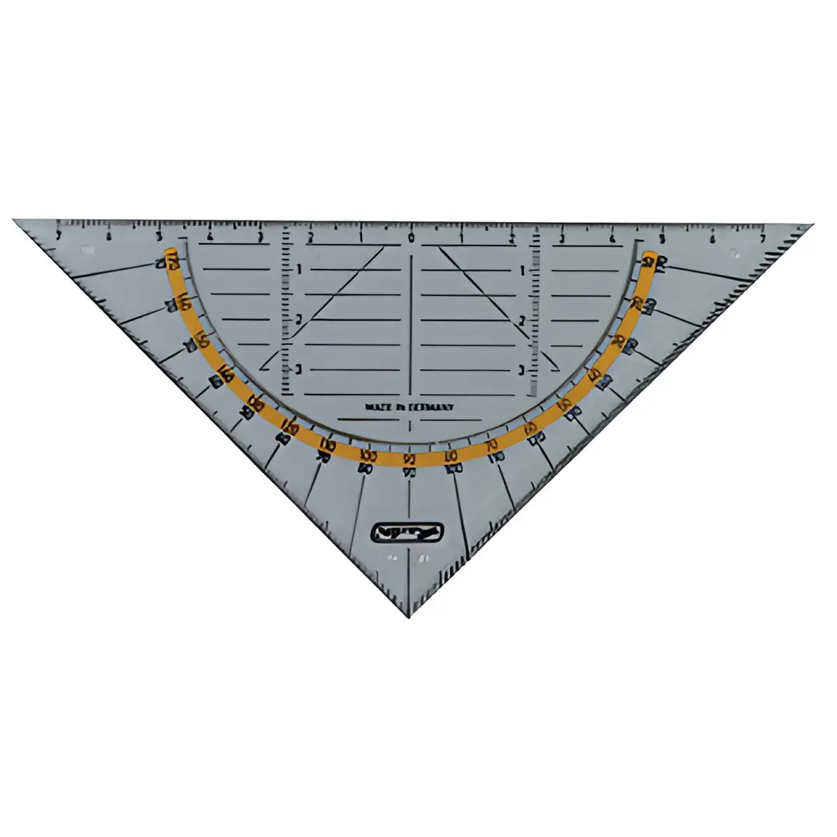 Equerre géométrique - hypoténuse 160 mm - Herlitz photo du produit