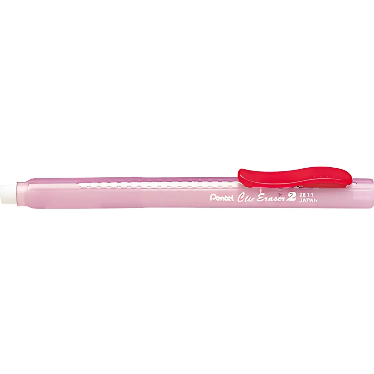 Pentel Stylo-gomme ClicEraser2 ZE11T, rouge-transparent photo du produit
