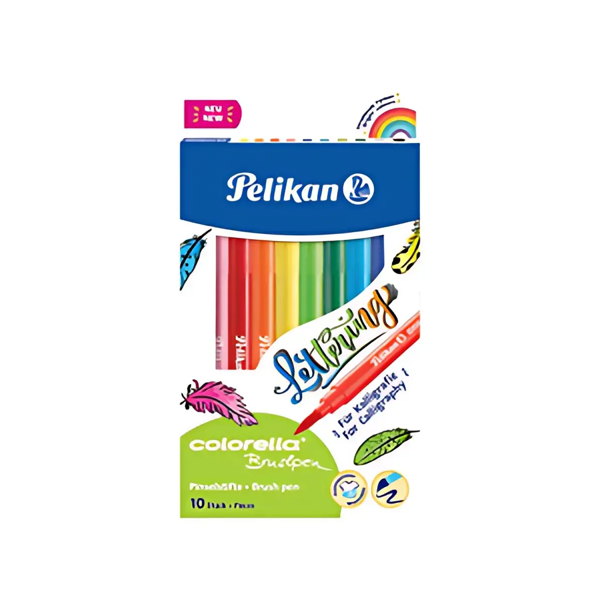 Pelikan Feutre colorella brushpen, étui en carton de 10 photo du produit