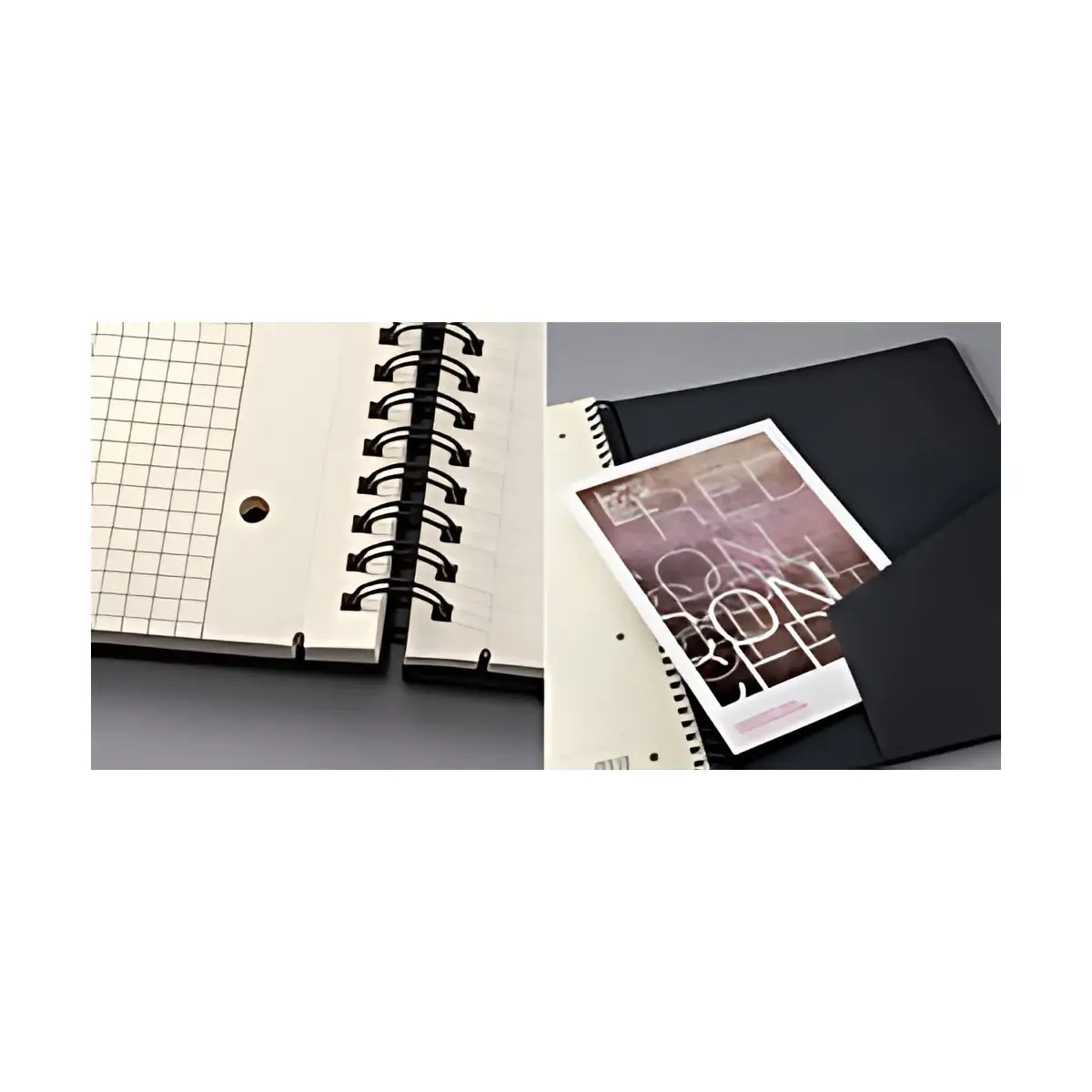 sigel Carnet à spirale Conceptum, A5, ligné, noir photo du produit